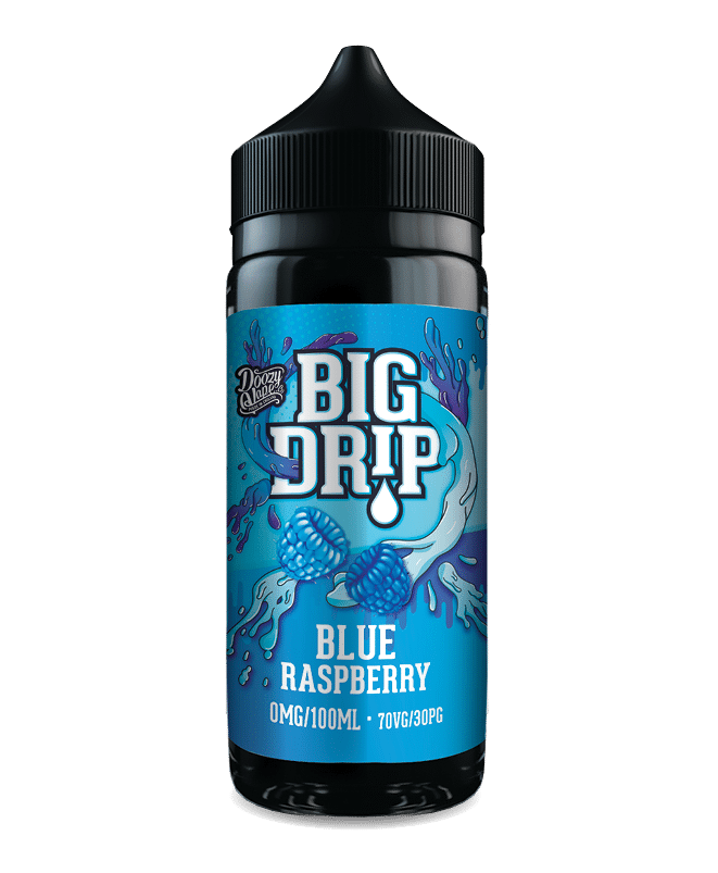 Big Drip Blue Raspberry 100ml Shortfill E Liquid 